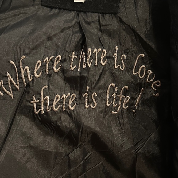 Paparazzi by Biz  Black Embroidered Floral coat - Picture 7 of 15